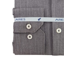 Cămașă Ares - Premium Confort - Gri cu dungi albe - Zenman Bucovina 