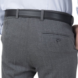 Pantaloni eleganti Confex  - SlimFit - Gri deschis texturat