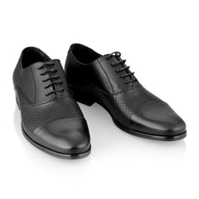 Pantofi barbatesti din piele - Visarion - Negru
