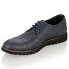 Pantofi barbatesti din piele -  Matei - Bleumarin