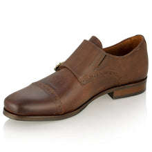 Pantofi barbatesti din piele - Francisc - Maro Vintage Inchis