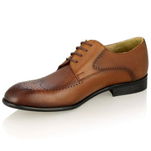 Pantofi barbatesti din piele - Maximilian - Maro Cognac