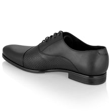 Pantofi barbatesti din piele - Visarion - Negru