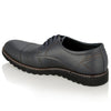Pantofi barbatesti din piele -  Matei - Bleumarin