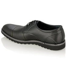 Pantofi barbatesti din piele -  Matei - Negru