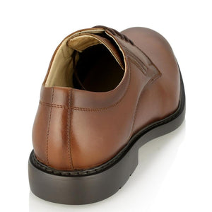 Pantofi barbatesti din piele - Albert - Maro Cognac
