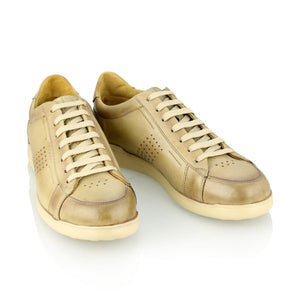 Pantofi barbatesti din piele - Dima - Bej
