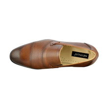 Pantofi barbatesti din piele - Darie - Maro Cognac