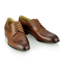Pantofi barbatesti din piele - Maximilian - Maro Cognac