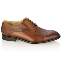 Pantofi barbatesti din piele - Maximilian - Maro Cognac