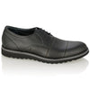 Pantofi barbatesti din piele -  Matei - Negru