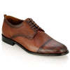 Pantofi barbatesti din piele - Vlaicu - Maro Cognac