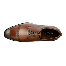 Pantofi barbatesti din piele - Vlaicu - Maro Cognac