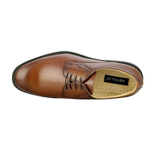 Pantofi barbatesti din piele - Albert - Maro Cognac