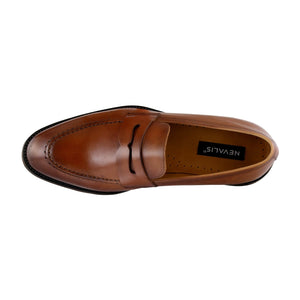Pantofi barbatesti din piele - Cuza Voda - Maro Cognac