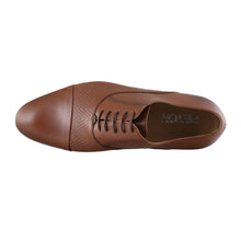 Pantofi barbatesti din piele - Visarion - Maro Cognac