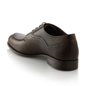 Pantofi barbatesti din piele - Bibescu - Maro Ciocolata