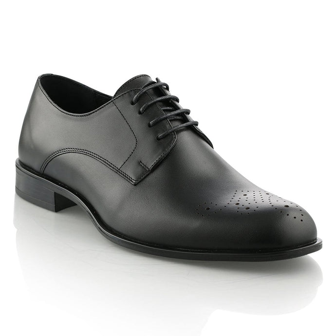 Pantofi barbatesti din piele - Vander Premium - Negru