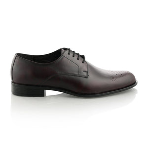 Pantofi barbatesti din piele - Vander Premium - Visiniu