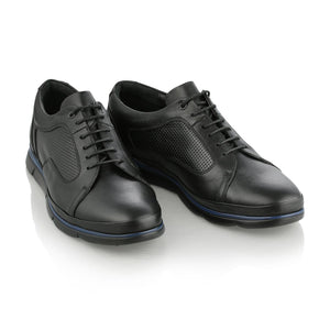 Pantofi barbatesti din piele - UltraConfort II - Negru