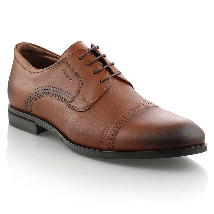 Pantofi barbatesti din piele - Voievod - Maro Cognac