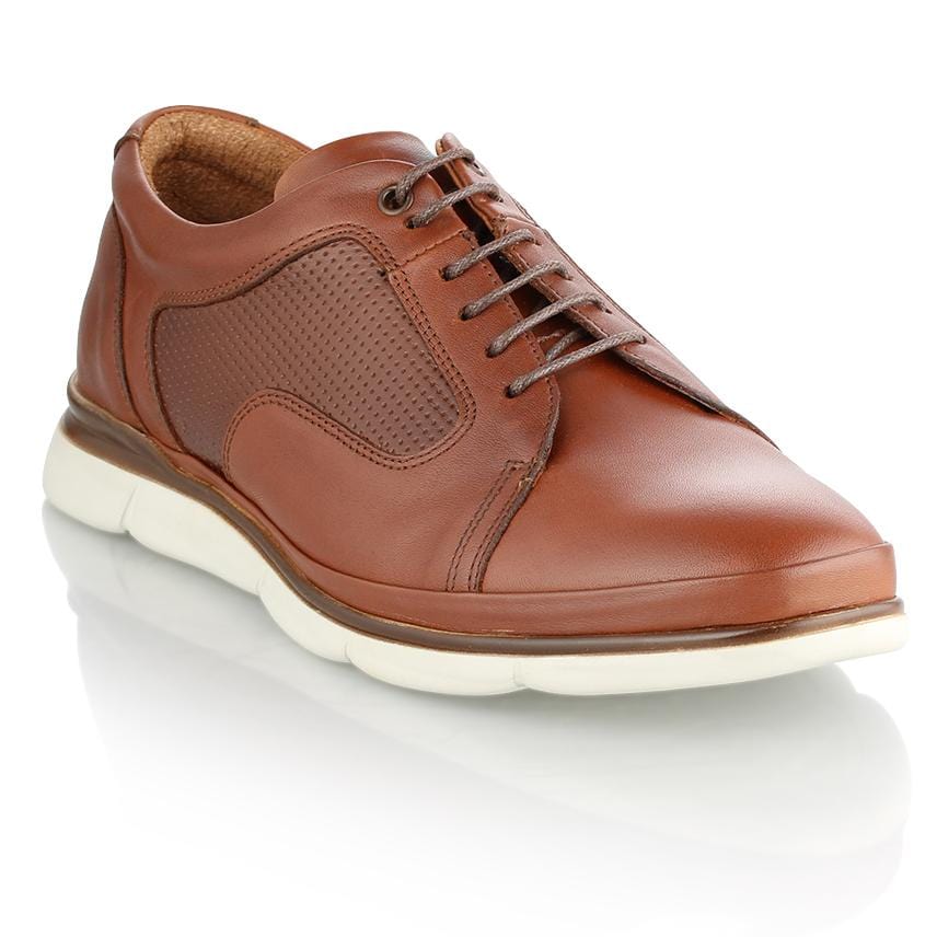 Pantofi barbatesti din piele - UltraConfort II - Maro Cognac