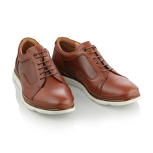 Pantofi barbatesti din piele - UltraConfort II - Maro Cognac