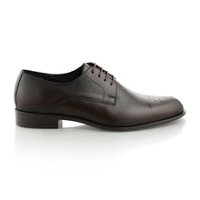 Pantofi barbatesti din piele - Vander Premium - Maro Ciocolată