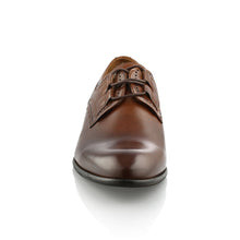Pantofi barbatesti din piele - Casual Friday - Maro Cognac