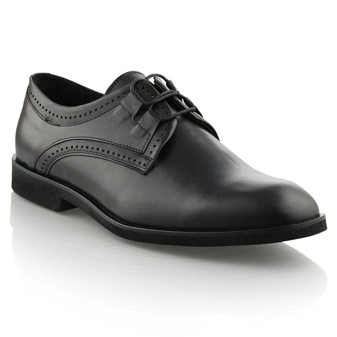 Pantofi barbatesti din piele - Casual Friday - Negru