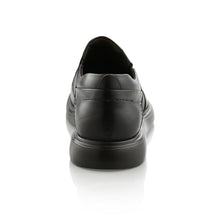 Pantofi barbatesti din piele - Elastic Confort Plus  - Maro Ciocolata