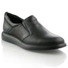 Pantofi barbatesti din piele - Elastic Confort Plus  - Negru