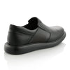 Pantofi barbatesti din piele - Elastic Confort Plus  - Negru