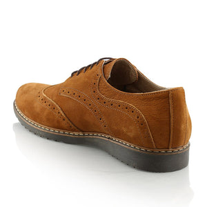 Pantofi barbatesti din piele - Modevis Supreme - Maro Cognac