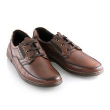 Pantofi barbatesti din piele - Gordian - Maro Cognac