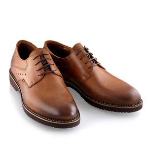 Pantofi barbatesti din piele - Burebista  - Maro Vintage