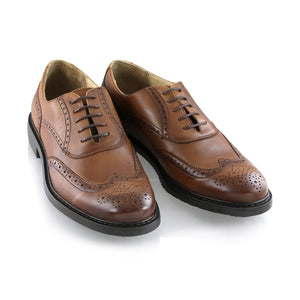Pantofi barbatesti din piele - Avramescu - Maro Cognac