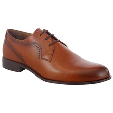 Pantofi barbatesti din piele - Bot de Delfin - Maro Cognac