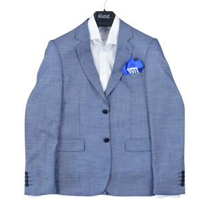 Sacou Ares - Slim-Fit - Albastru pepit