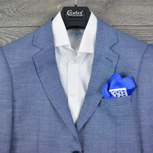 Sacou Ares - Slim-Fit - Albastru pepit