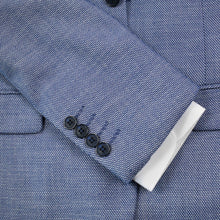 Sacou Ares - Slim-Fit - Albastru pepit