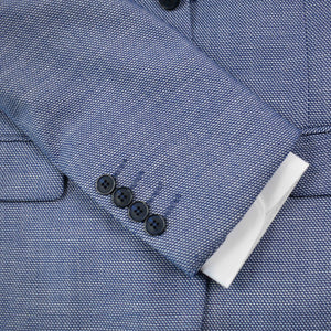 Sacou Ares - Slim-Fit - Albastru pepit