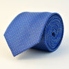 Cravata Ares -Albastră cu imprimeuri bleu și albe