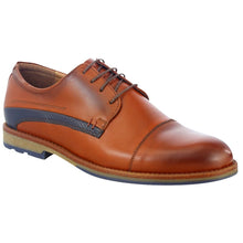 Pantofi barbatesti din piele - Casual Friday - Maro Cognac