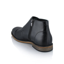 Ghete piele naturală - Double Monk - Negru
