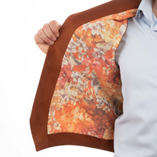 Vestă casual bărbați Slim Fit - Confex - Cărămiziu