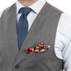 Vestă elegantă bărbați Slim Fit - Confex - Gri Plumb