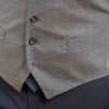 Vestă elegantă bărbați Slim Fit - Confex - Gri Plumb