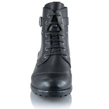 Ghete piele naturală - Vintage Army - Negru