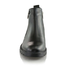 Ghete piele naturală - Zanetti - Negru